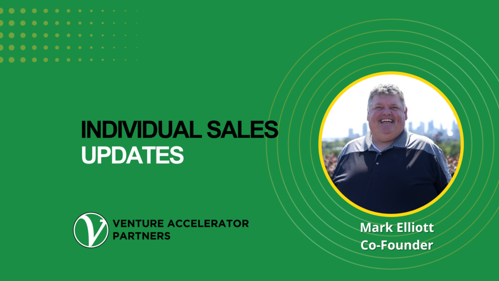 video blog individual sales updates